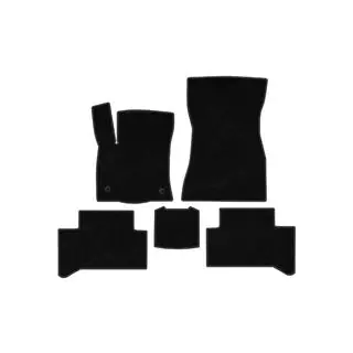 Covorase textile Premium (Negru) foto 1
