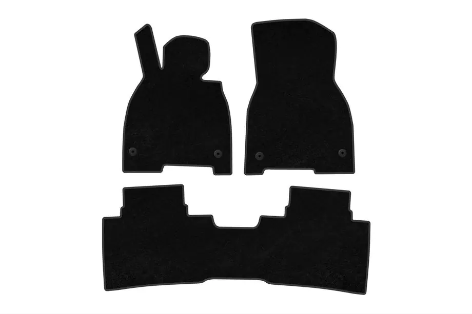 Mercedes EQS 2021- Covorase textile Premium (Negru) Image