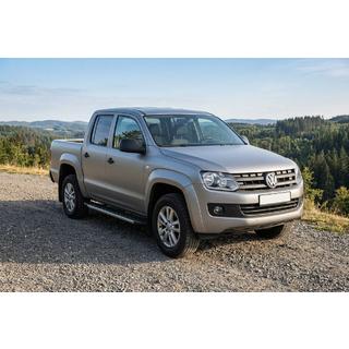Praguri Laterale Duru (2 buc, Aluminiu) Volkswagen Amarok 2010-2022 foto 1
