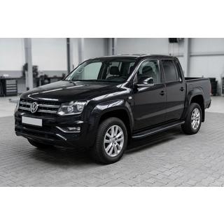Praguri Laterale Bosphorus Black (2 buc, Aluminiu) Volkswagen Amarok 2010-2022 foto 1