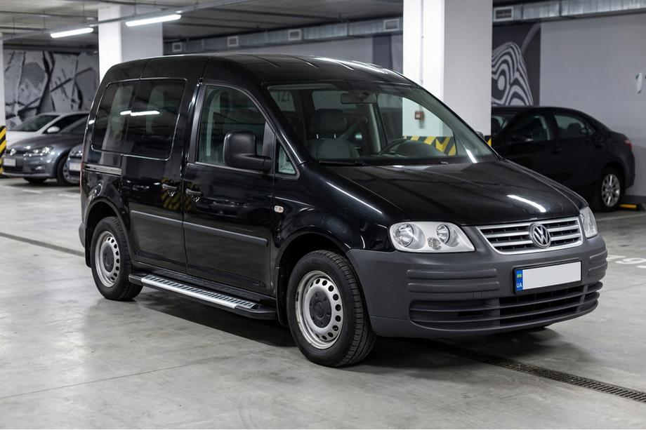 Volkswagen Caddy 2004-2010 Praguri Laterale Line (2 buc, Aluminiu) Image