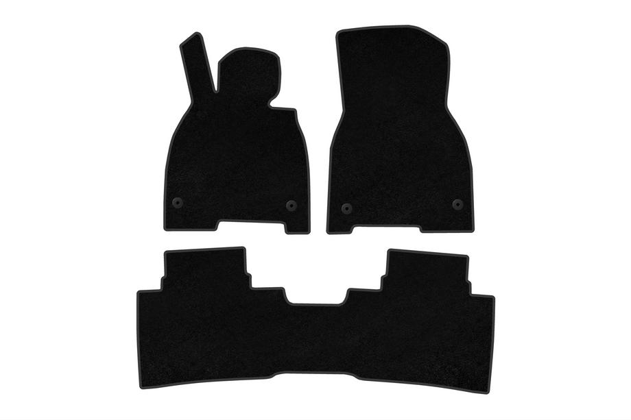 Mercedes EQS 2021- Covorase textile Deluxe (Negru) Foto 1