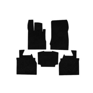 Covorase textile Deluxe (Long, Negru) foto 1