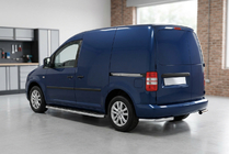 Volkswagen Caddy 2004-2010 Praguri Laterale Maydos V1 (2 buc, Aluminiu si Otel Inoxidabil) foto 1