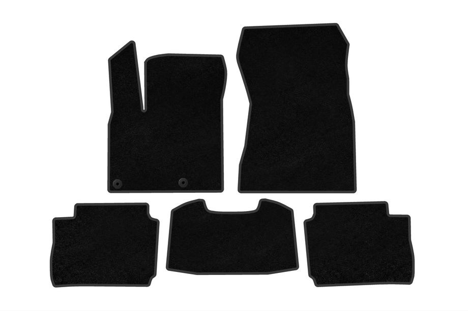 Nissan Qashqai 2021- Covorase textile Deluxe (Electric, Negru) Foto 1