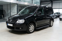 Volkswagen Caddy 2004-2010 Praguri Laterale Bosphorus Black (2 buc, Aluminiu) foto 1