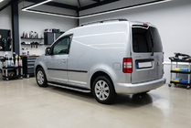 Volkswagen Caddy 2004-2010 Praguri Laterale Tayga Grey (2 buc, Aluminiu) foto 1