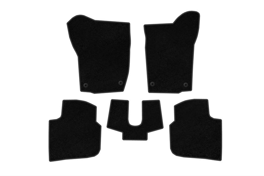 Seat Toledo 2012-2019 Covorase textile Deluxe (Negru) Foto 2