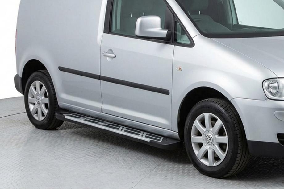Volkswagen Caddy 2010-2015 Praguri Laterale Sunrise (2 buc, Aluminiu) Image