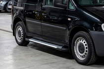 Volkswagen Caddy 2010-2015 Praguri Laterale Line (2 buc, Aluminiu) foto 1