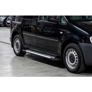 Praguri Laterale Line (2 buc, Aluminiu) Volkswagen Caddy 2010-2015 foto 1