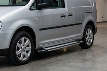 Volkswagen Caddy 2010-2015 Praguri Laterale Rainbow (2 buc, Aluminiu) foto 1