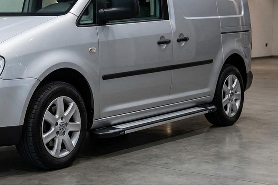 Volkswagen Caddy 2010-2015 Praguri Laterale Rainbow (2 buc, Aluminiu) Image