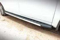 Mercedes Vito/V-class W447 2014- Praguri Laterale Duru (2 buc, Aluminiu) foto 5
