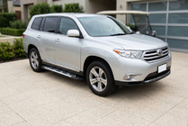 Toyota Highlander 2008-2013 Praguri Laterale Sunrise (2 buc, Aluminiu) foto 1
