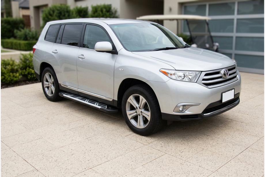 Toyota Highlander 2008-2013 Praguri Laterale Sunrise (2 buc, Aluminiu) Image