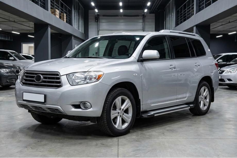 Toyota Highlander 2008-2013 Praguri Laterale Rainbow (2 buc, Aluminiu) Image