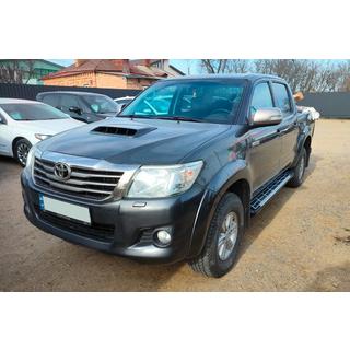 Praguri Laterale Sunrise (2 buc, Aluminiu) Toyota Hilux 2006-2015 foto 3