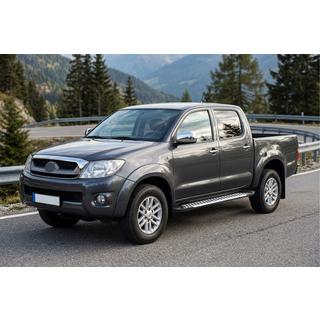 Praguri Laterale Line (2 buc, Aluminiu) Toyota Hilux 2006-2015 foto 1