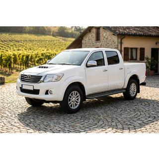 Praguri Laterale Bosphorus Black (2 buc, Aluminiu) Toyota Hilux 2006-2015 foto 1