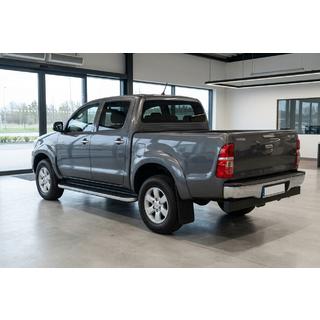 Praguri Laterale Tayga Grey (2 buc, Aluminiu) Toyota Hilux 2006-2015 foto 1