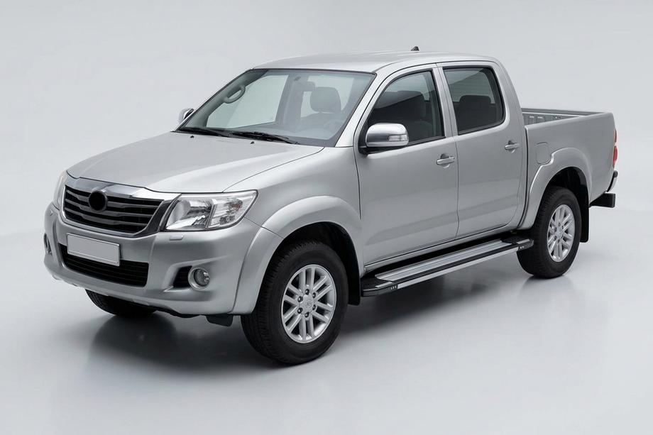Toyota Hilux 2006-2015 Praguri Laterale Rainbow (2 buc, Aluminiu) Image