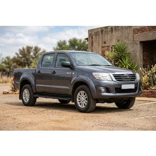 Praguri Laterale Allmond Black (2 buc, Aluminiu) Toyota Hilux 2006-2015 foto 1