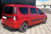 Lada Largus 2012- Bare Laterale Black (2 buc, Otel Inoxidabil) foto 4