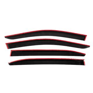 Deflectoare geamuri cu ornament cromat (4 buc, Sunplex Chrome) Citroen C5 Aircross 2017-2025 foto 4