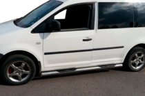 Volkswagen Caddy 2020- Tevi Laterale BB001 (2 buc, inox) foto 4