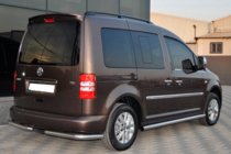 Volkswagen Caddy 2020- Tevi Laterale BB001 (2 buc, inox) foto 7
