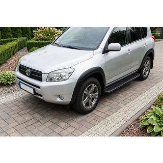 Praguri Laterale Bosphorus Black (2 buc, Aluminiu) Toyota Rav 4 2006-2013 foto 1