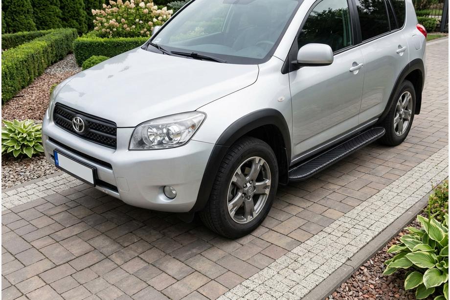 Toyota Rav 4 2006-2013 Praguri Laterale Bosphorus Black (2 buc, Aluminiu) Image