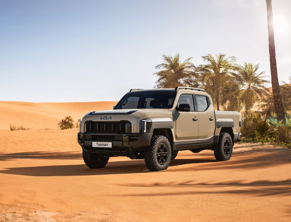 Test Kia Tasman: Primul pick-up pe sasiu de la Kia