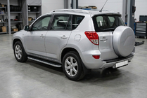 Toyota Rav 4 2006-2013 Praguri Laterale Tayga Grey (2 buc, Aluminiu) foto 1