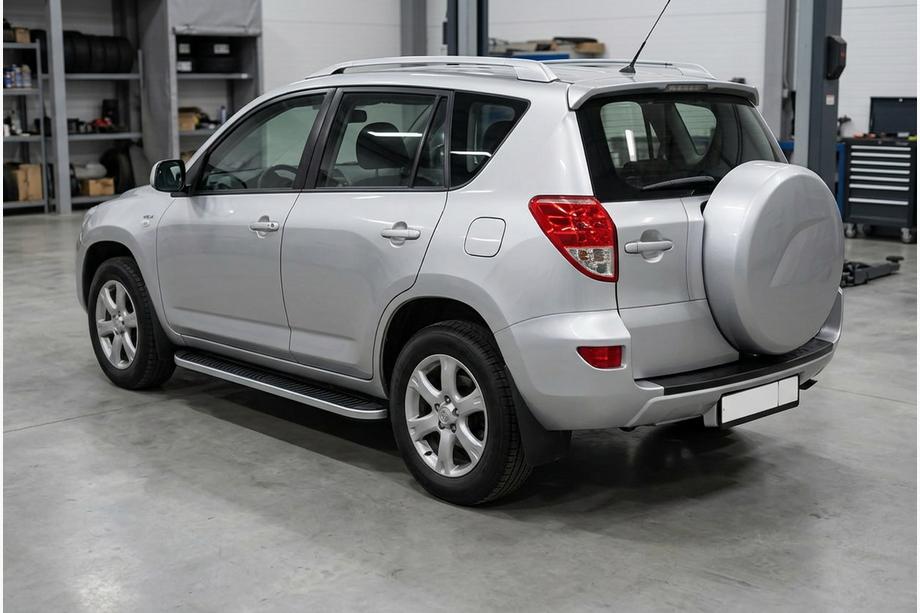 Toyota Rav 4 2006-2013 Praguri Laterale Tayga Grey (2 buc, Aluminiu) Image