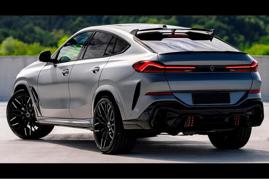 BMW X6 G06 2019–2027 Kit caroserie LRT-Design Carbon (pentru M-Sport 2023+) Foto 4