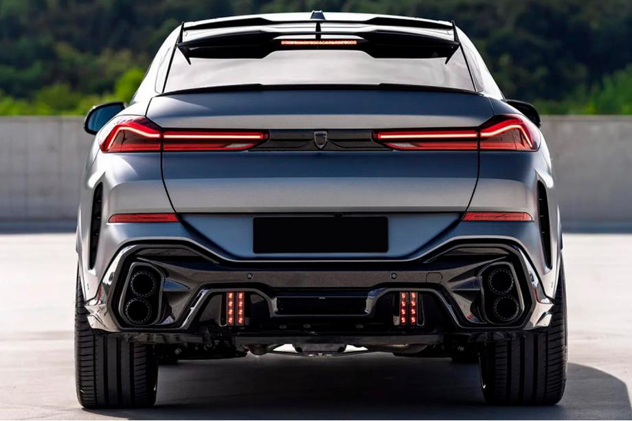 BMW X6 G06 2019–2027 Kit caroserie LRT-Design Carbon (pentru M-Sport 2023+) Foto 2