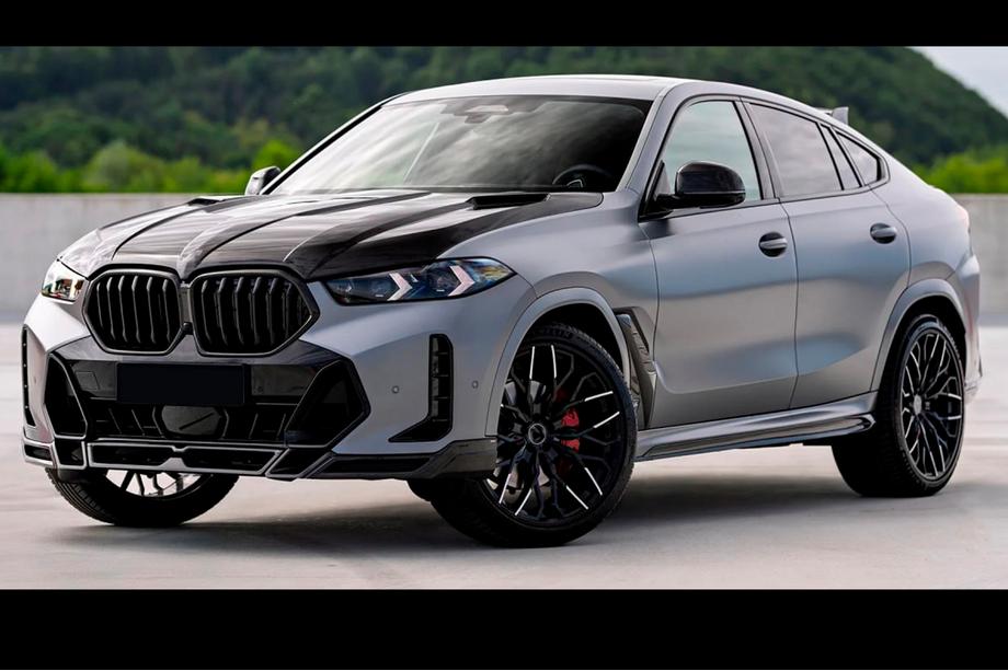 BMW X6 G06 2019–2027 Kit caroserie LRT-Design Carbon (pentru M-Sport 2023+) Foto 3