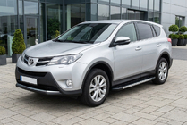 Toyota Rav 4 2013-2018 Praguri Laterale RedLine V1 (2 buc, Aluminiu) foto 1