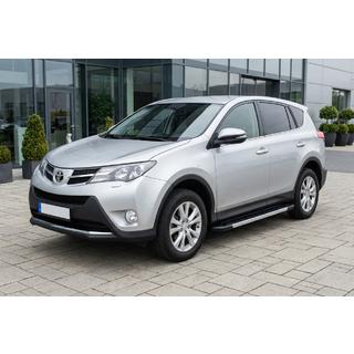 Praguri Laterale RedLine V1 (2 buc, Aluminiu) Toyota Rav 4 2013-2018 foto 1