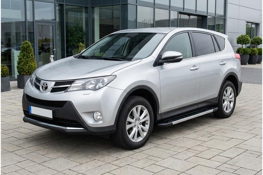 Toyota Rav 4 2013-2018 Praguri Laterale RedLine V1 (2 buc, Aluminiu) Image