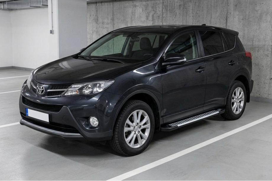 Toyota Rav 4 2013-2018 Praguri Laterale Line (2 buc, Aluminiu) Image