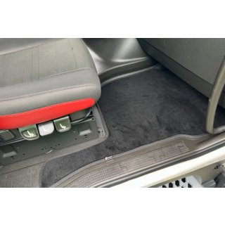 Covorase textile Premium (Negru) foto 2