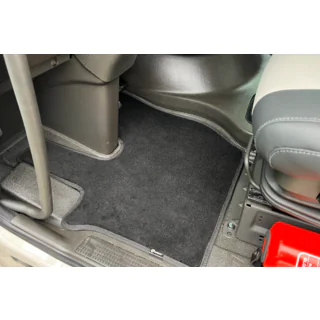 Covorase textile Premium (Negru) foto 1