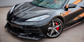 Chevrolet Corvette C8 2019- Kit caroserie LRT-Design Carbon foto 3