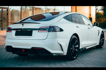 Tesla Model S 2012– Kit caroserie LRT-Design Carbon foto 10
