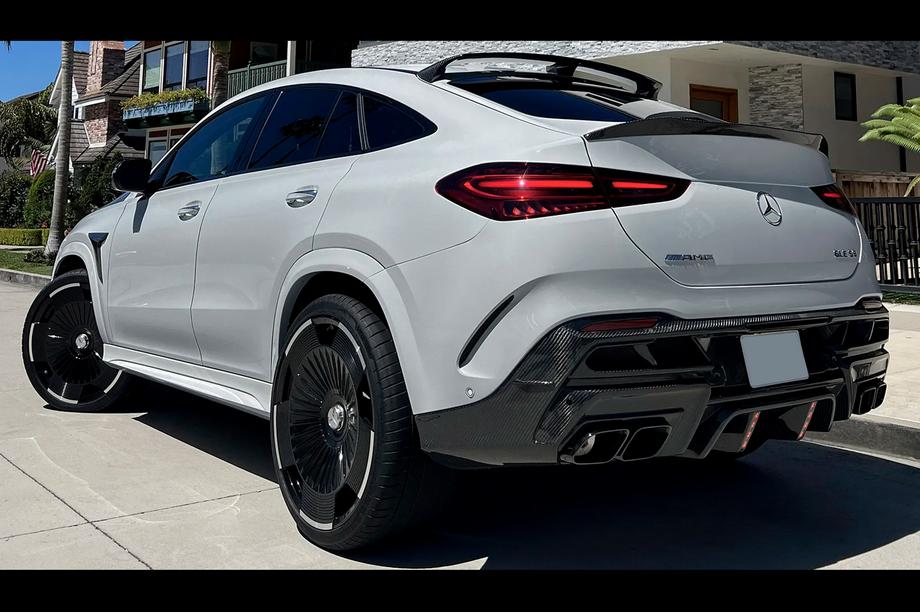 Mercedes GLE coupe C167 2019- Kit caroserie LRT Carbon (pentru GLE53/AMG-Line 2023+) Foto 5