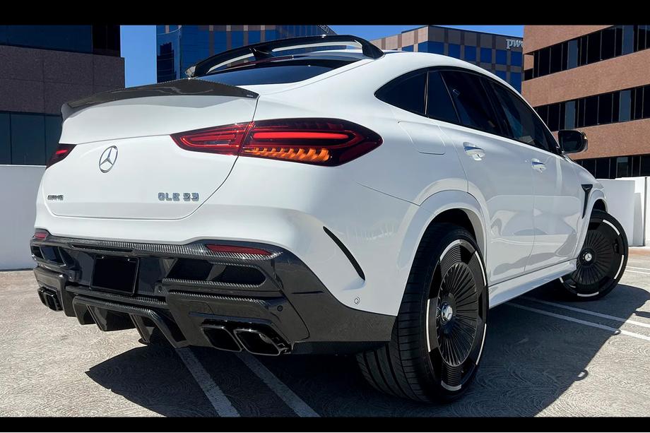 Mercedes GLE coupe C167 2019- Kit caroserie LRT Carbon (pentru GLE53/AMG-Line 2023+) Foto 3
