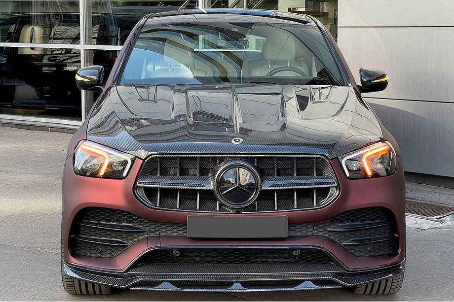 Mercedes GLE coupe C167 2019- Kit caroserie LRT Carbon (pentru GLE53/AMG-Line 2019-2023) Foto 6